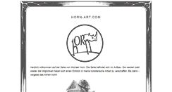 Desktop Screenshot of horn-art.com