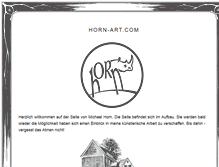 Tablet Screenshot of horn-art.com